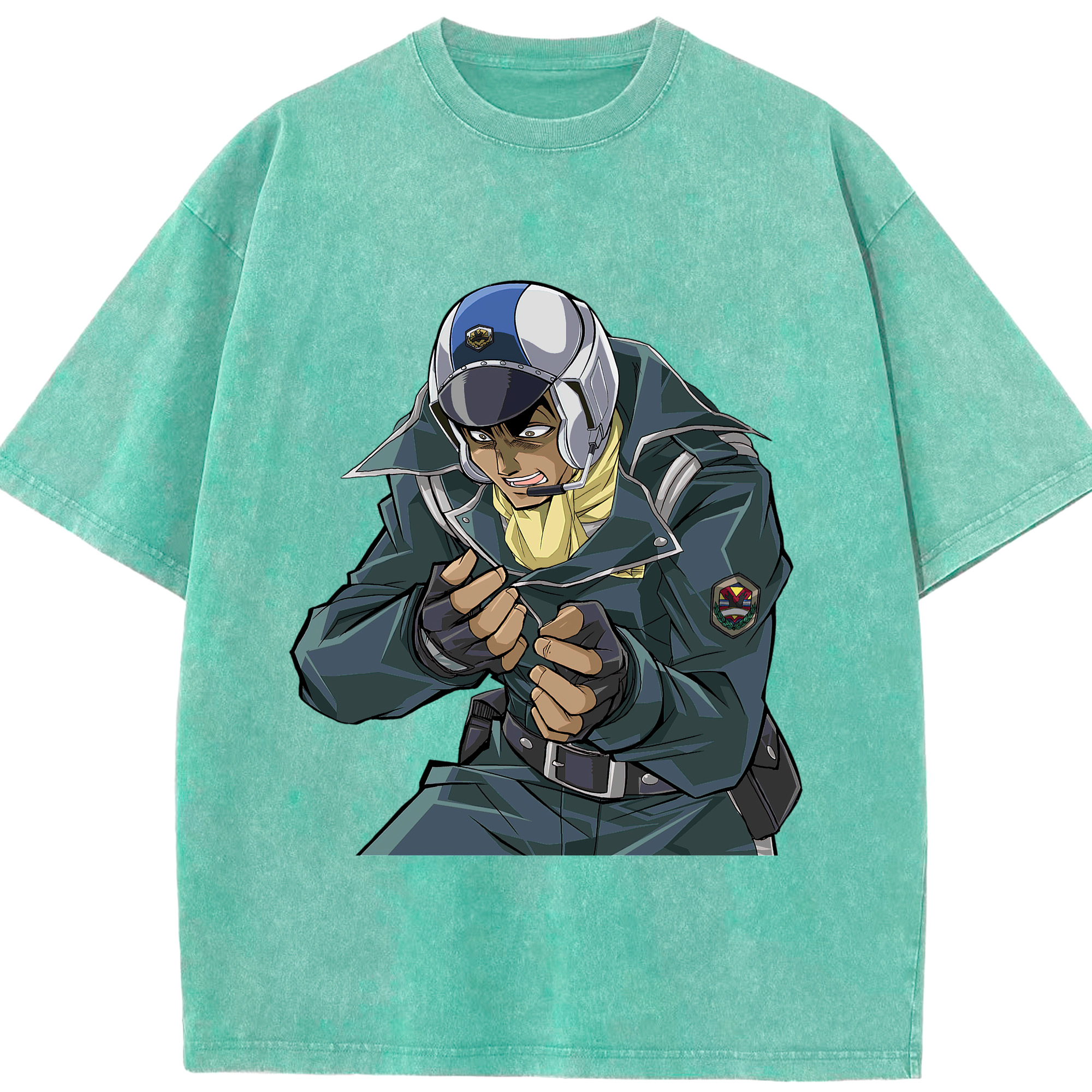 （画像用） 遊☆戯☆王 Yu-Gi-Oh! 綿100% ヴィンテージ風 半袖Tシャツ（フロントプリント）